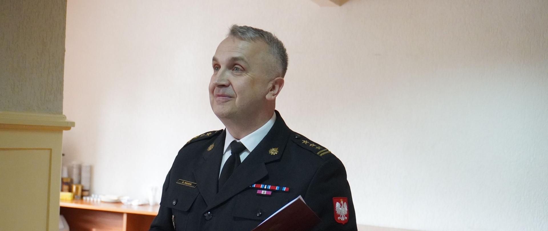 Pożegnanie ze służbą Zastępcy Komendanta Miejskiego PSP we Wrocławiu