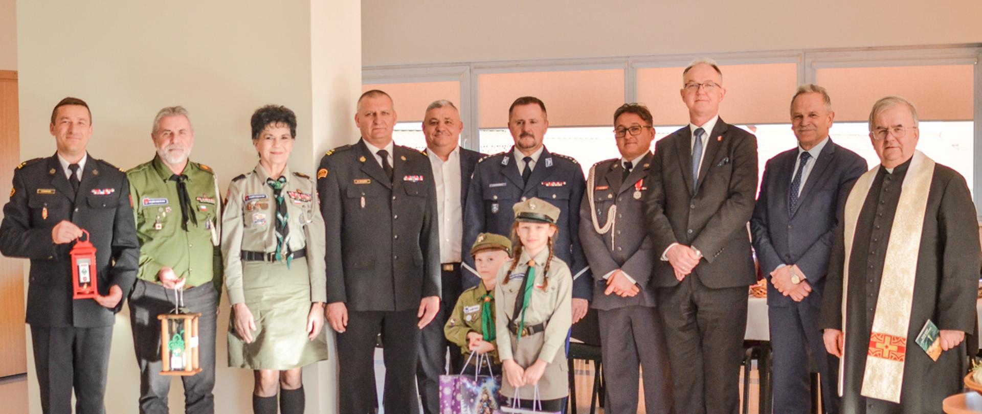 Spotkanie opłatkowe w KP PSP w Busku-Zdroju.