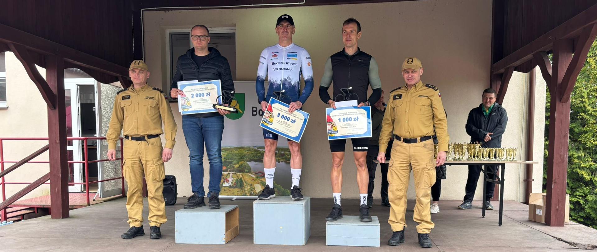 Kujawsko - Pomorskie Mistrzostwa Strażaków w Kolarstwie Szosowym