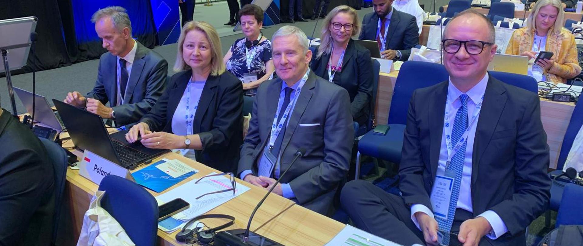 Przedstawiciele Polski na Kongresie Światowego Związku Pocztowego 