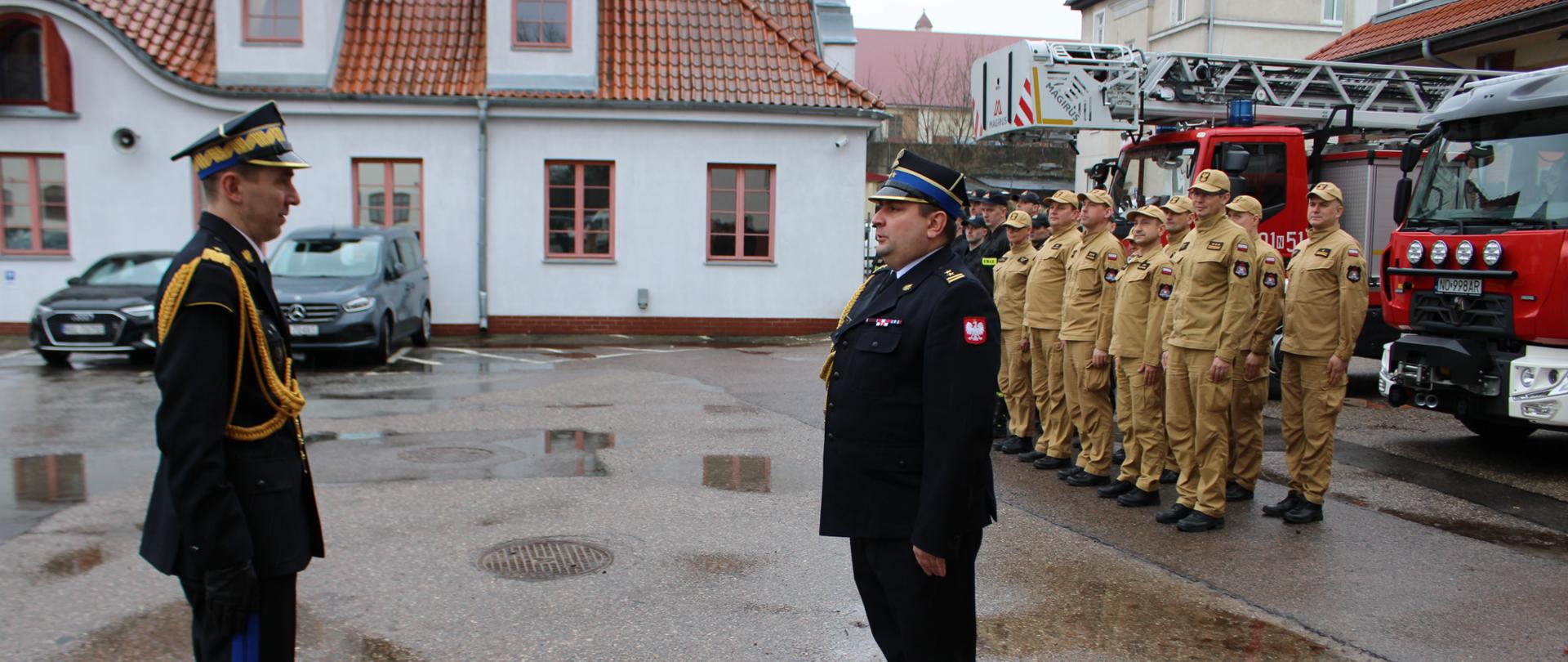 Wizyta Komendanta Głównego PSP w KM PSP Olsztyn