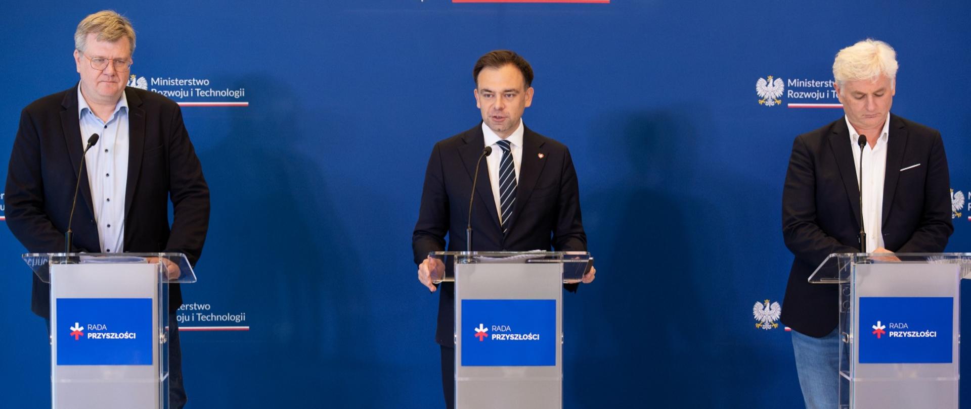 Konferencja prasowa po posiedzeniu Rady Przyszłości 