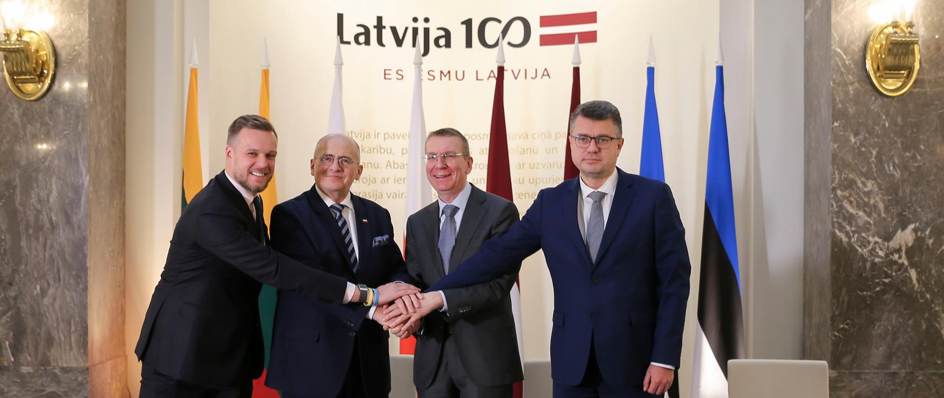 Minister Rau w Rydze