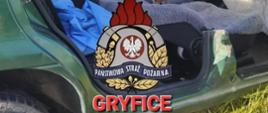 DW109 Gryfice - Płoty, na wysokości m.Barkowo - zderzenie pojazdów.