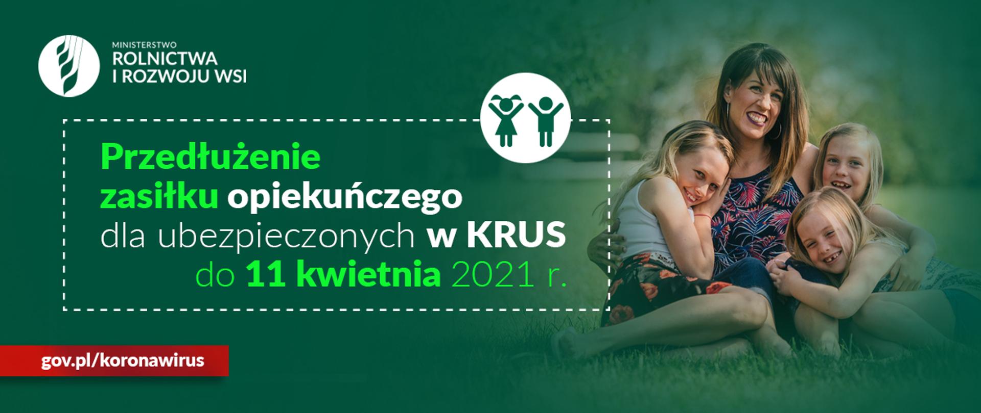 Zasiłek opiekuńczy do 11 kwietnia