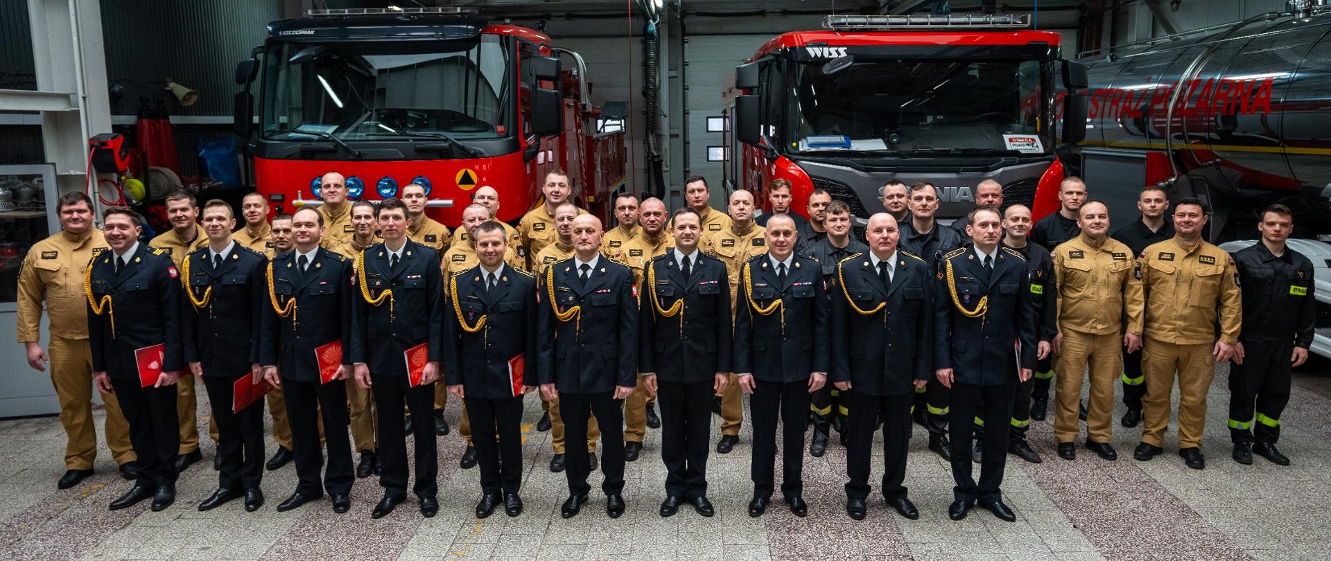 Uroczysta zbiórka z okazji przejścia na zaopatrzenie emerytalne 