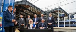 Podpisanie umowy na modernizację odcinka linii kolejowej Białystok-Ełk, wchodzącego w skład europejskiej trasy Rail Baltica
