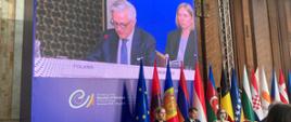 Speech of the Undersecretary of State, Artur Harazim. 