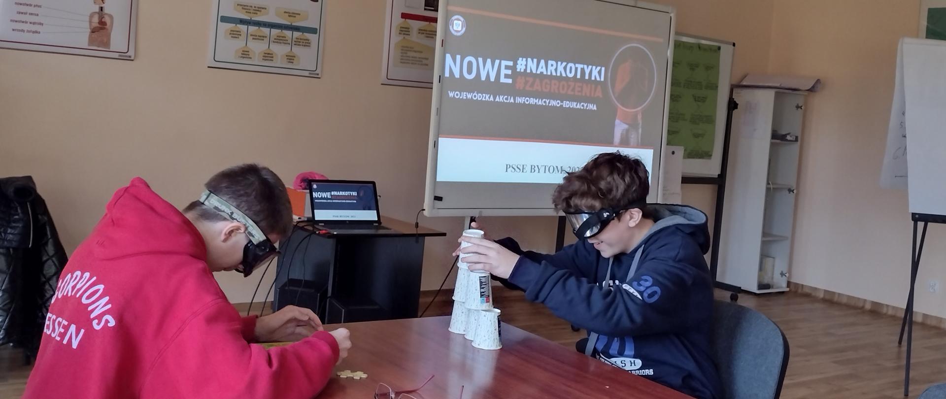 Warsztaty profilaktyczne dla uczniów Szkoły Podstawowej nr 47 w Bytomiu na terenie Centrum Przeciwdziałania Uzależnieniom w Bytomiu