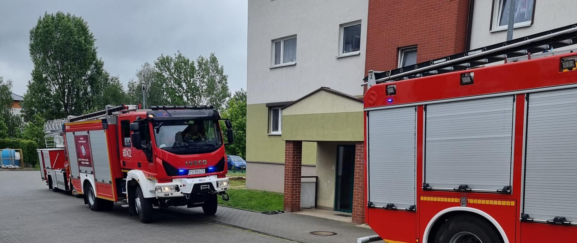 Zadymienie przy ulicy Kopernika