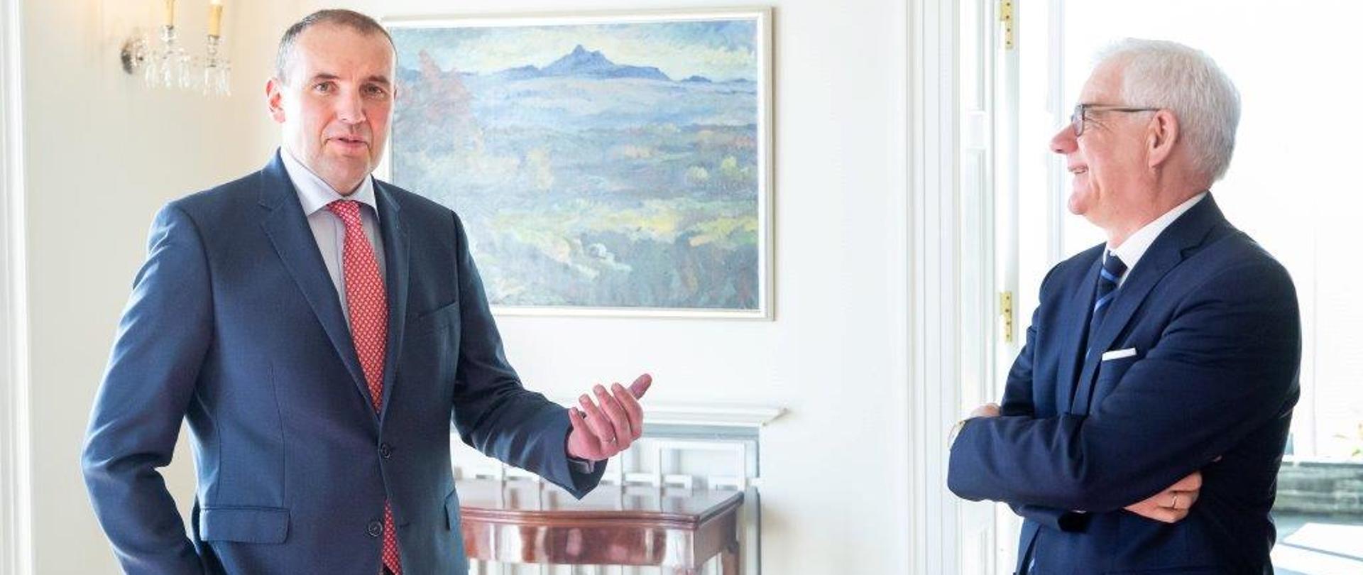 Minister Czaputowicz spotyka się z Prezydentem Islandii