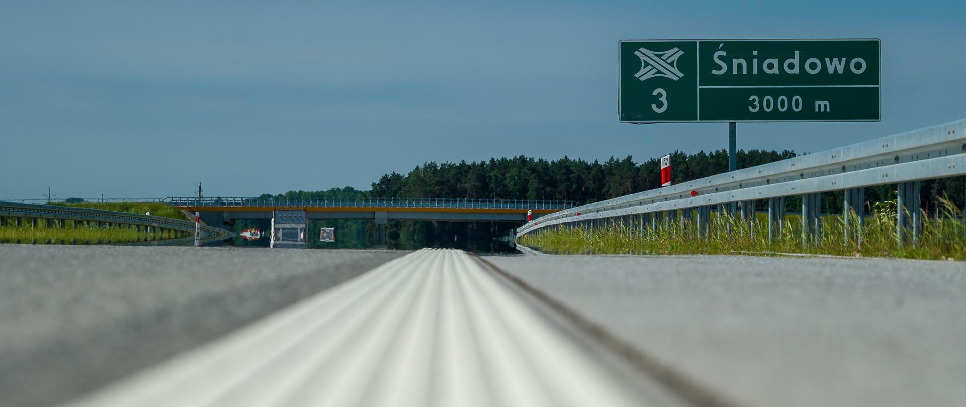 S61 Śniadowo - Łomża Południe, czyli kolejny odcinek Via Baltica tuż przez otwarciem