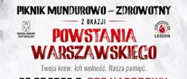 Piknik Mundurowo-Zdrowotny na PGE Narodowym z okazji Powstania Warszawskiego
