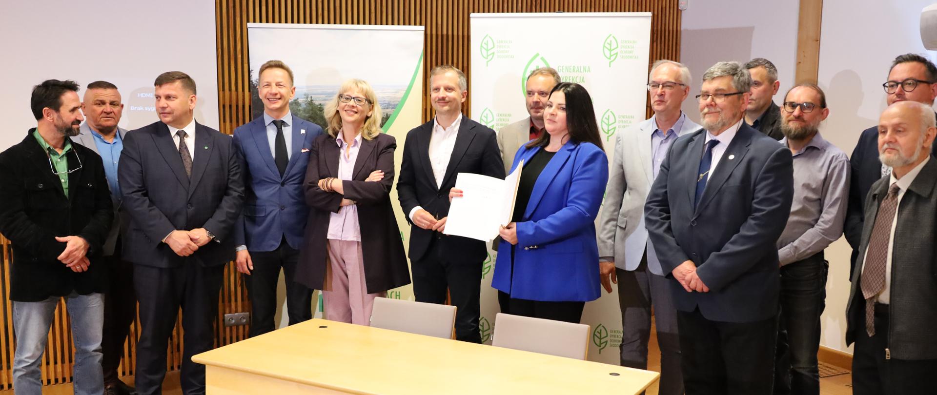 Uroczyste ustanowienie rezerwatu „Bliżyńskie Lasy Naturalne”.