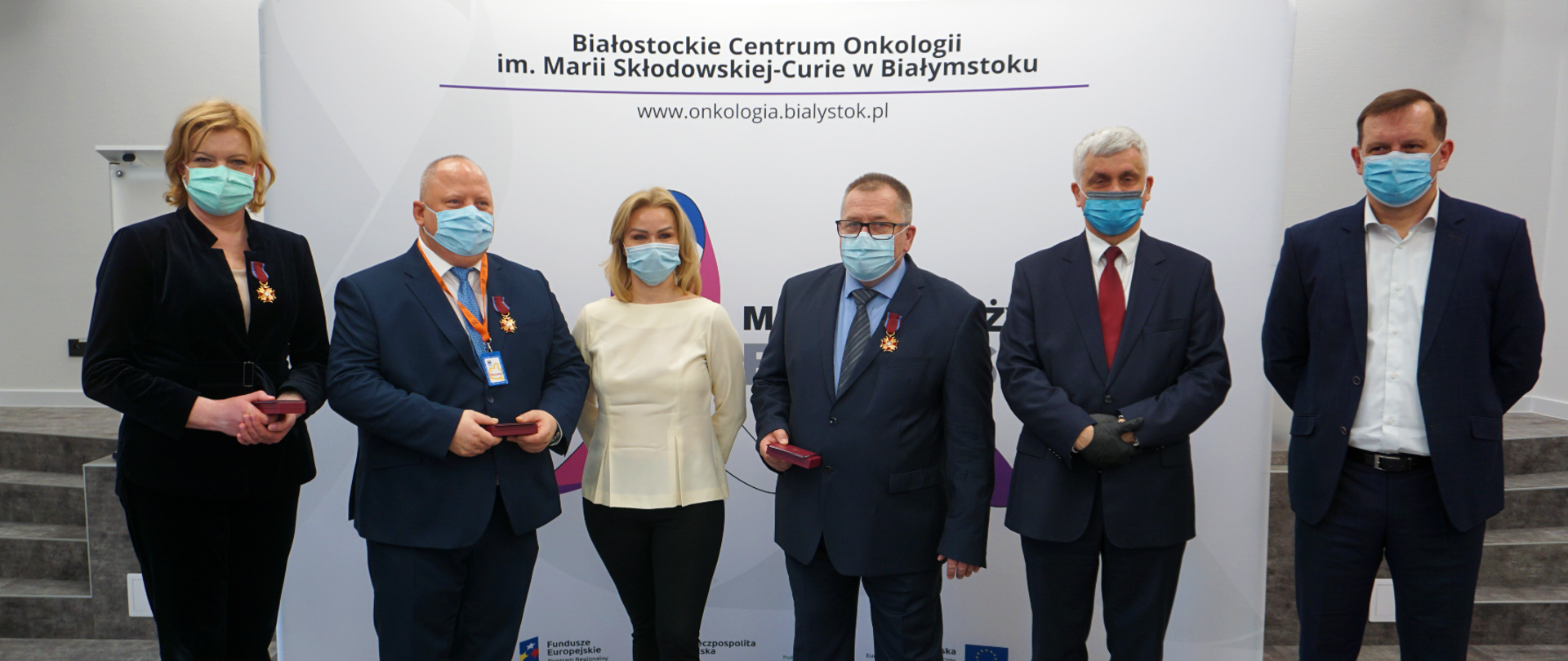Złote Krzyże Zasługi dla lekarzy Białostockiego Centrum Onkologii