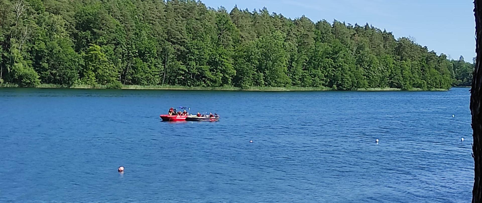 Tragiczny finał akcji poszukiwawczej w jeziorze Łęsk (gm. Dźwierzuty)