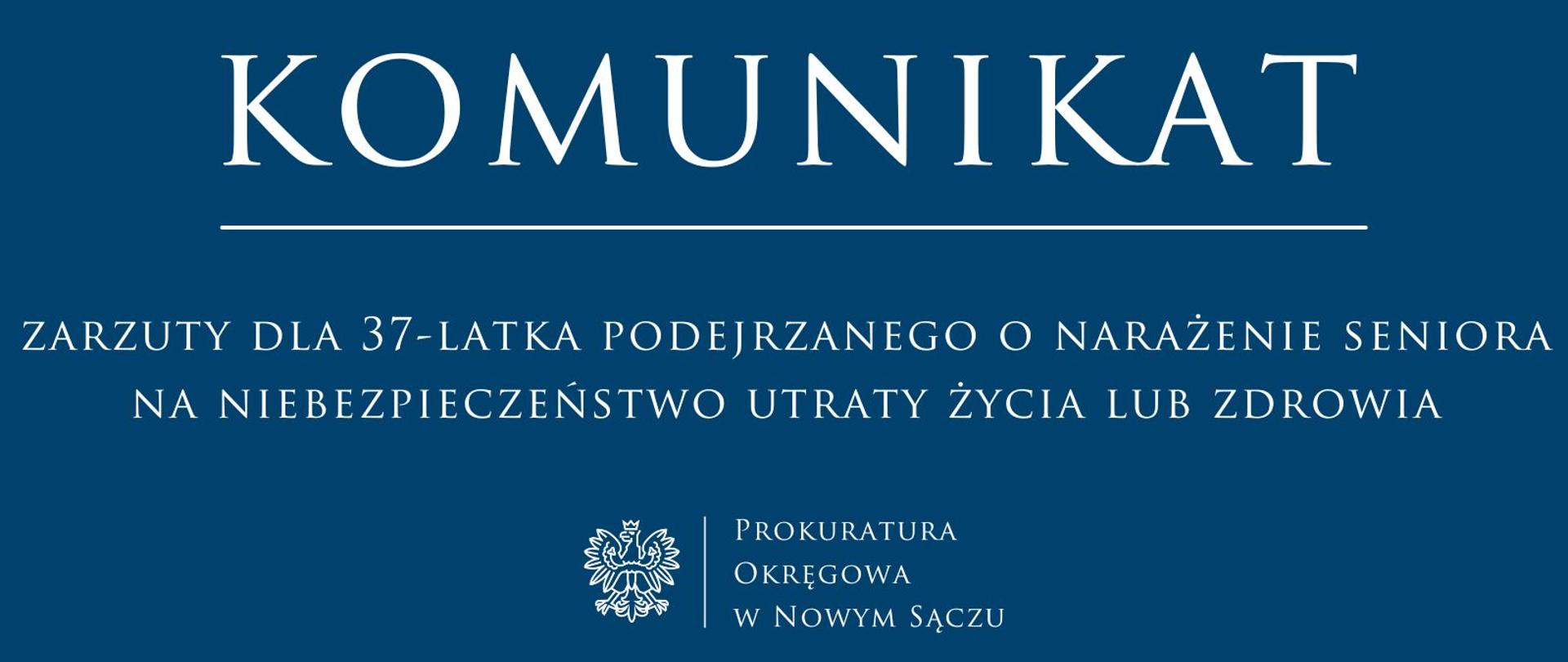 Zarzuty dla 37-latka