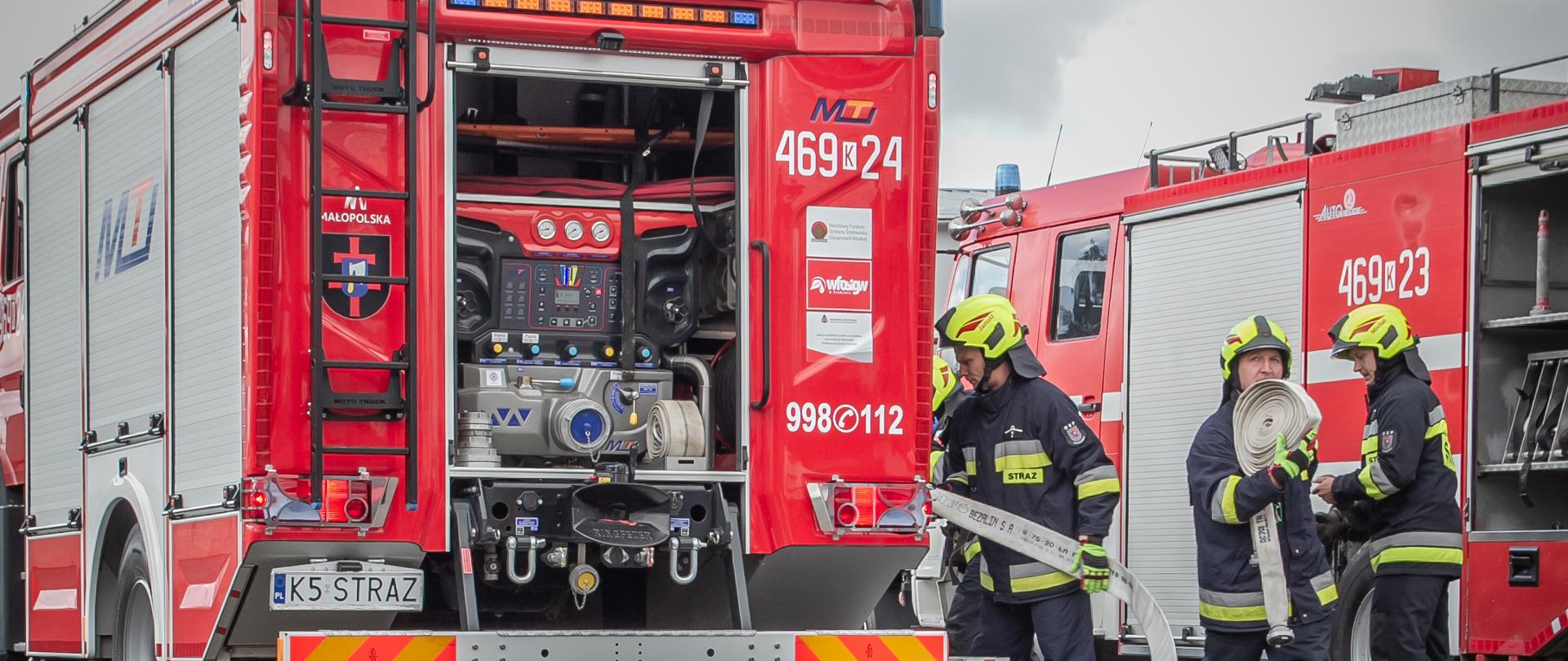 Manewry gminne jednostek OSP z terenu gminy Charsznica