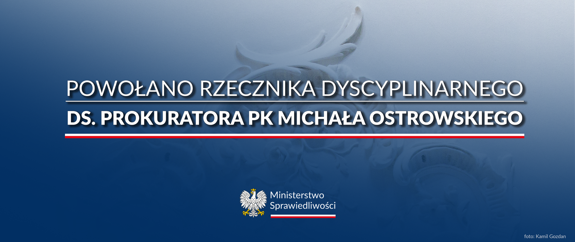 Minister Adam Bodnar powołał Rzecznika Dyscyplinarnego ad hoc do rozpoznania sprawy prokuratora PK Michała Ostrowskiego
