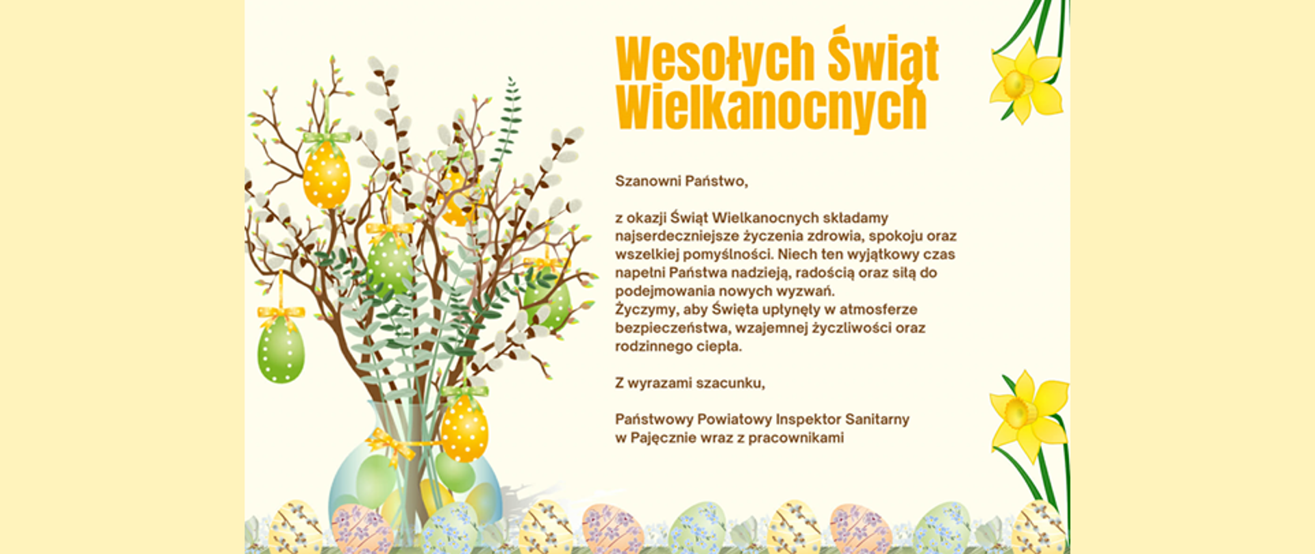 Wesołych Świąt Wielkanocnych
