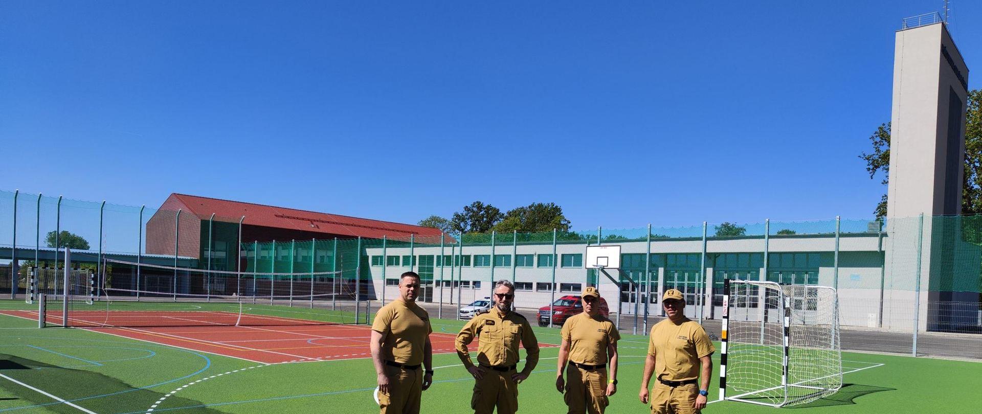 Nowa strażnica KP PSP w Żarach w budowie.