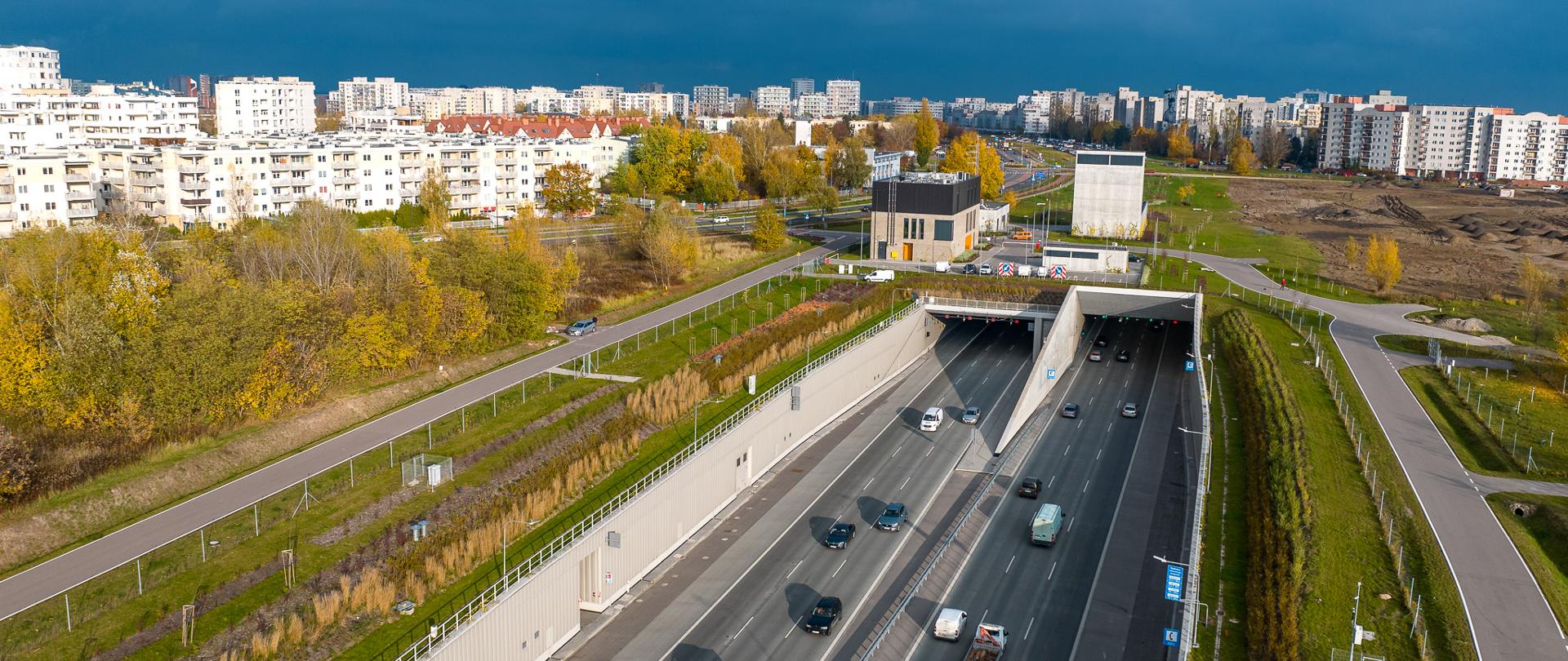 S2 POW, tunel pod Ursynowem