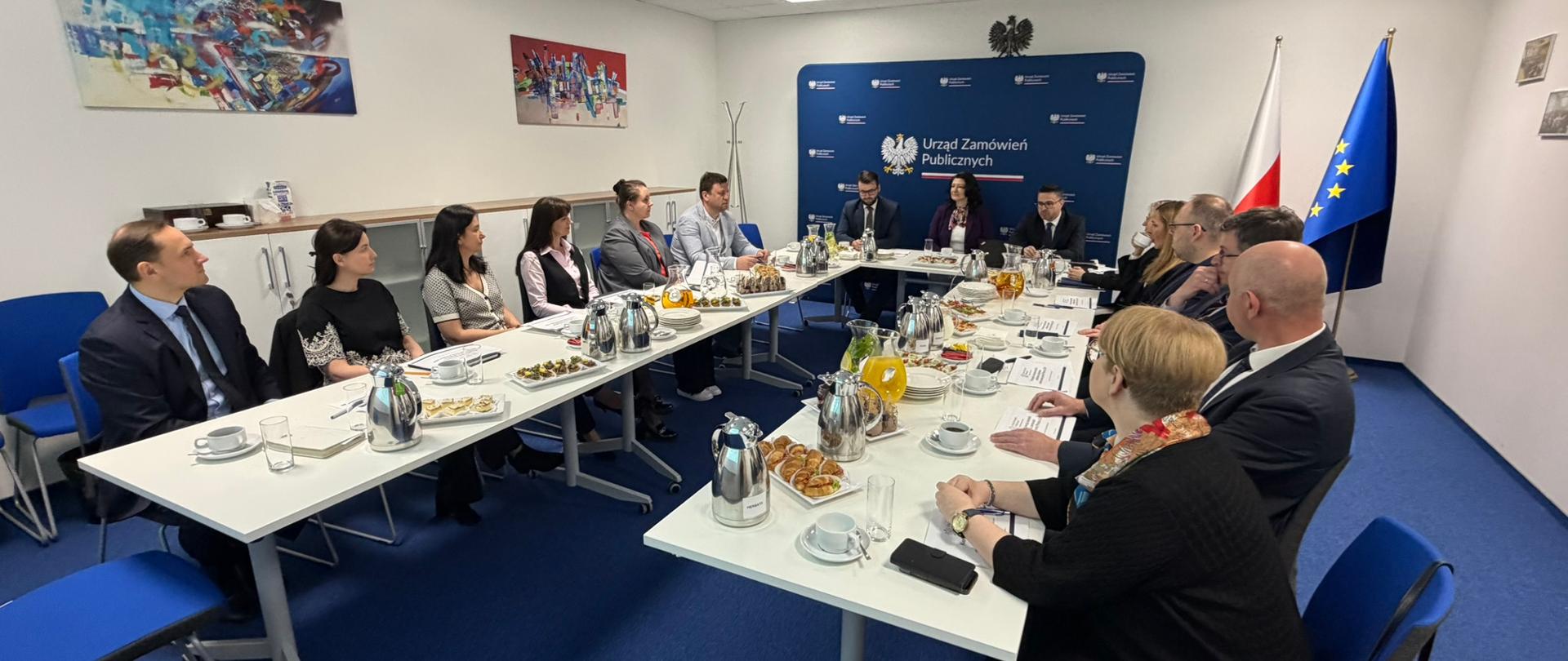 Spotkanie dotyczące kontroli zamówień publicznych prowadzonej przez Prezesa Urzędu