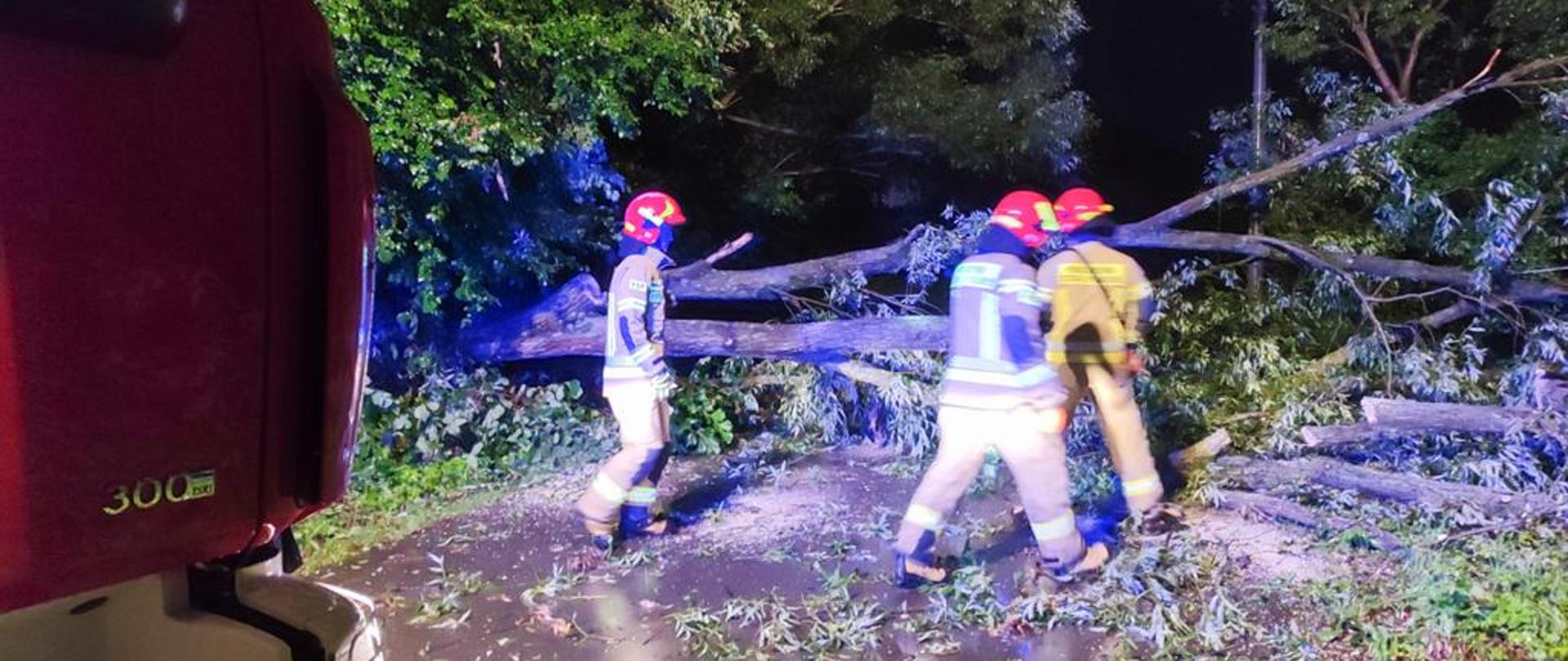 Burza w powiecie zawierciańskim