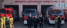 Pożegnanie strażaka odchodzącego na zaopatrzenie emerytalne (29.07.2022r.)