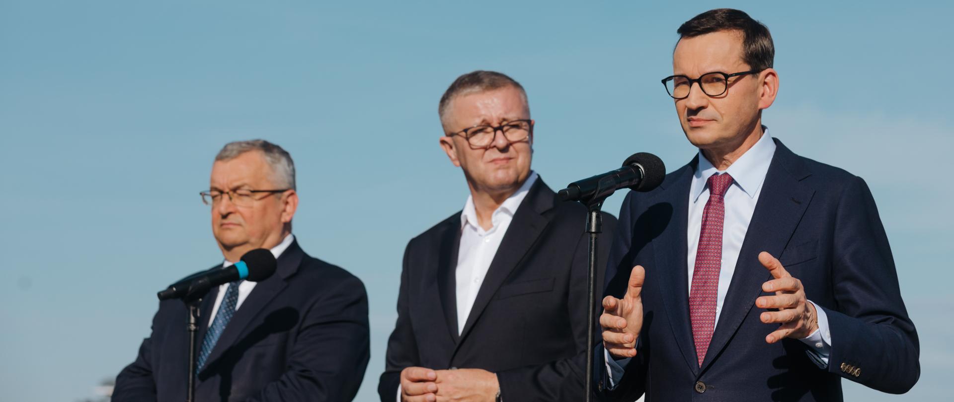 Prime Minister Mateusz Morawiecki in Jawor.