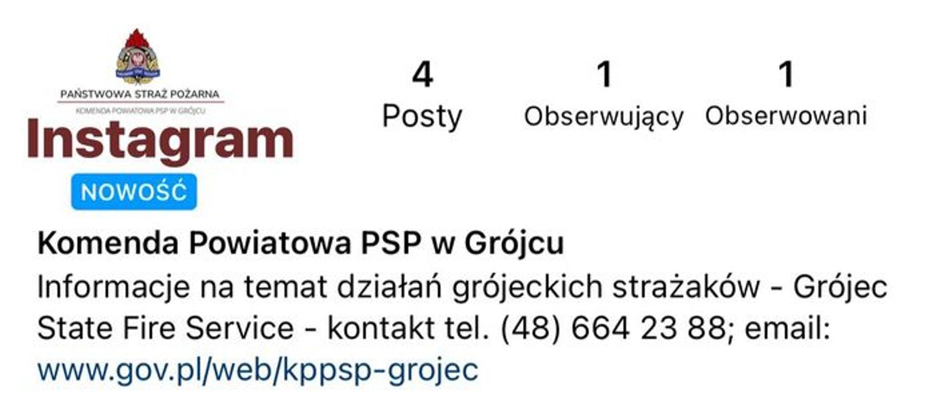 KP PSP na portalach społecznościowych
