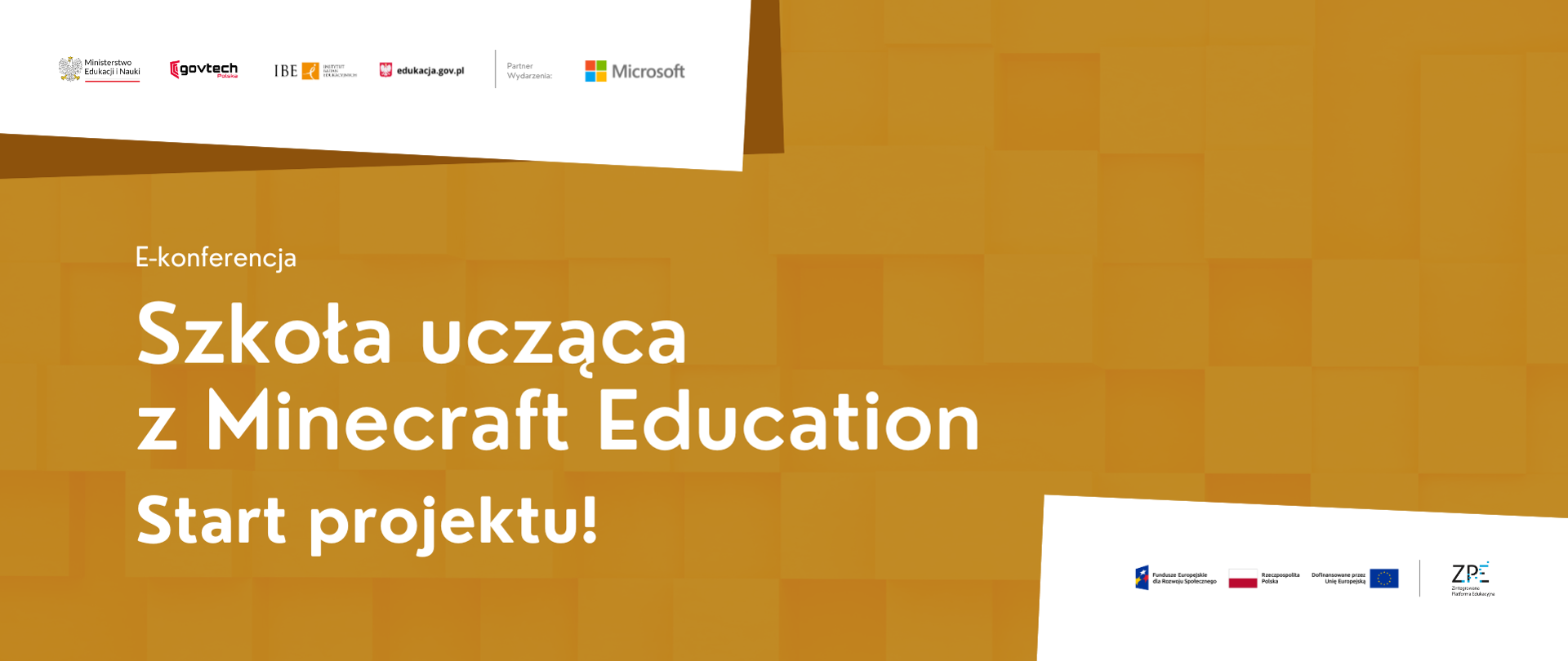 Szkoła ucząca z Minecraft Education