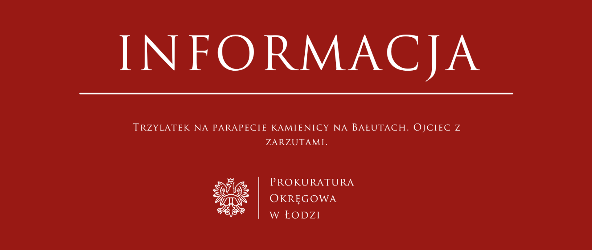 ojciec z zarzutami