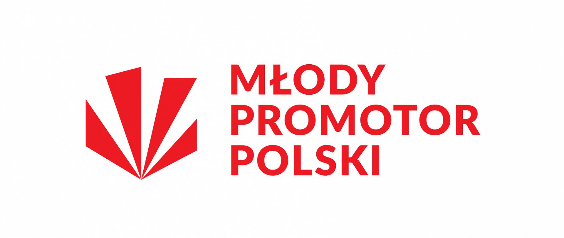Napis - Młody Promotor Polski