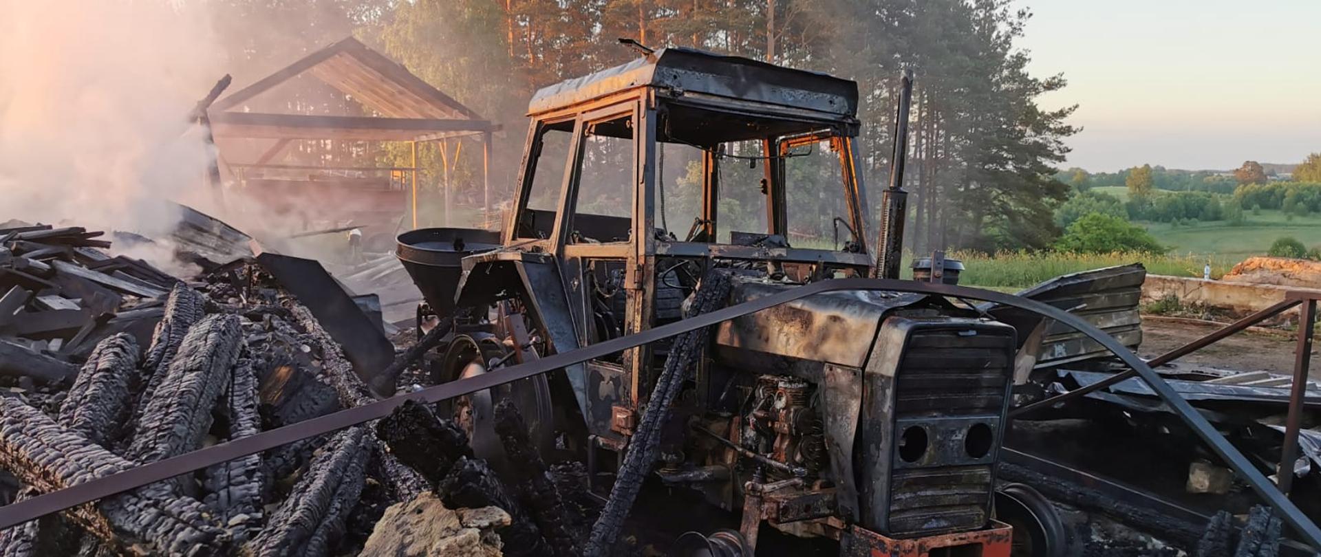 Pożar w Leżuchowie