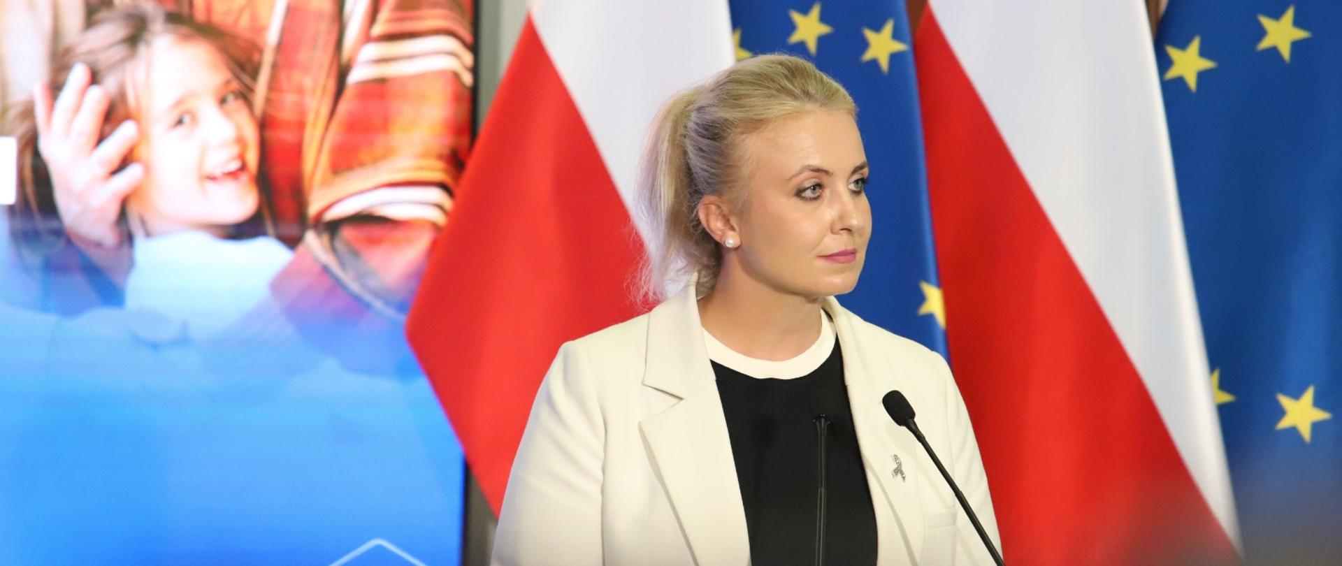 Minister Sójka na konferencji dot. programu bezpłatne leki 