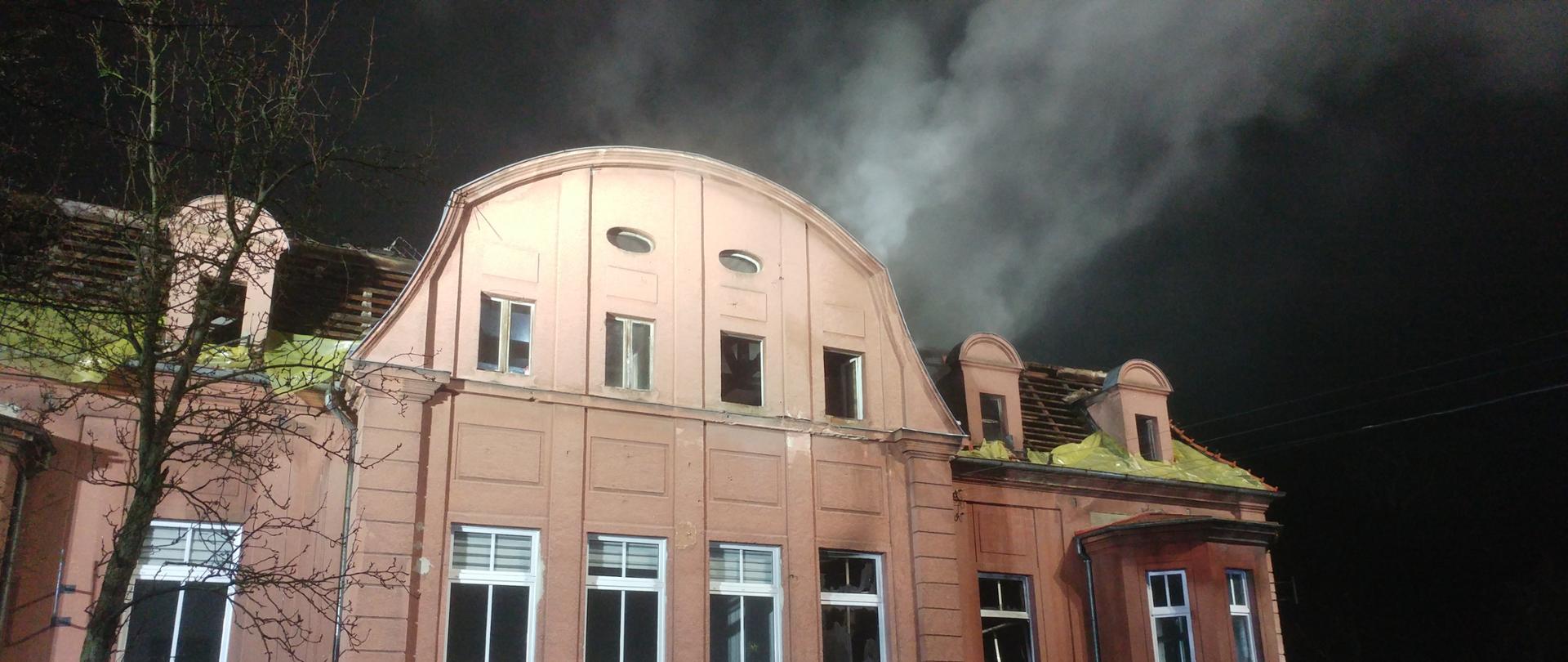 Pożar budynku mieszkalnego w Sułowie