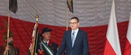Premier Mateusz Morawiecki podczas obchodów 1050-lecia Bitwy pod Cedynią