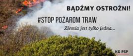 Stop pożarom traw- kampania społeczna