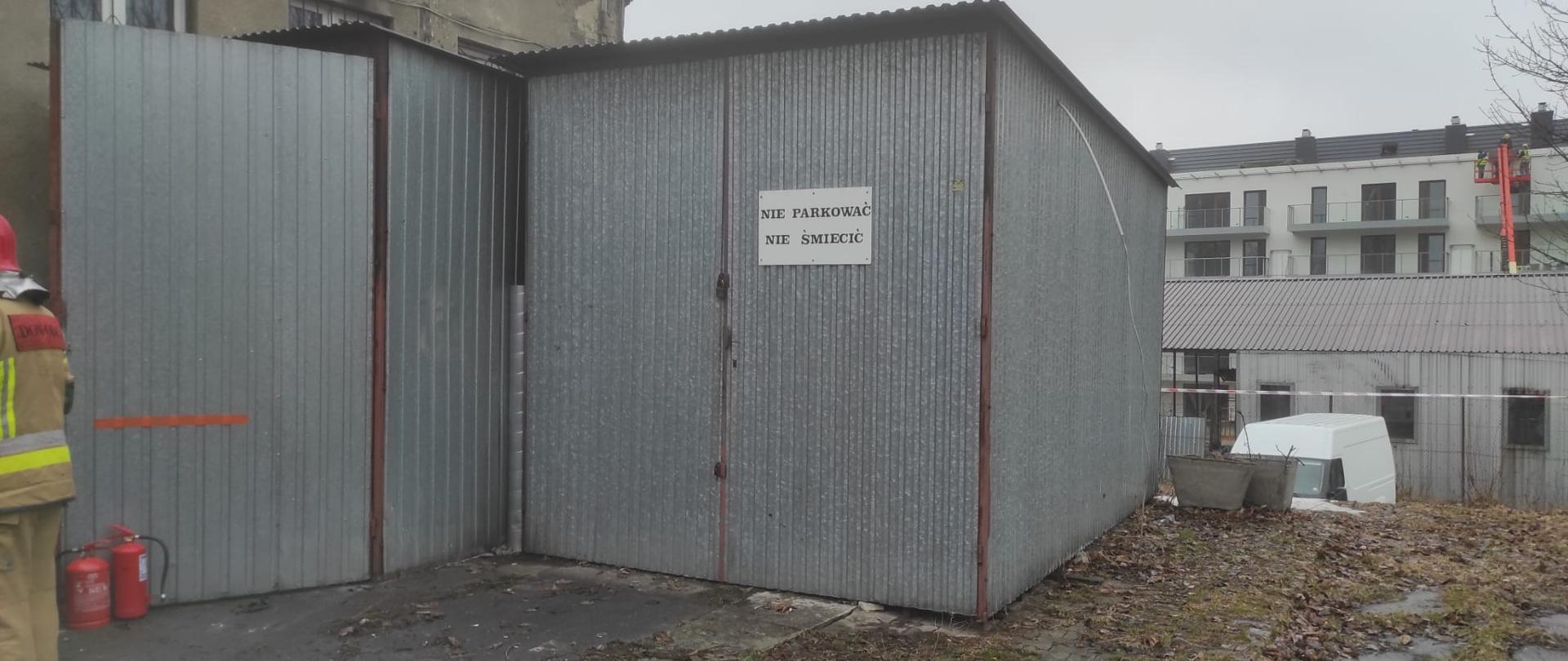 Śmiertelny pożar na Szymonach.