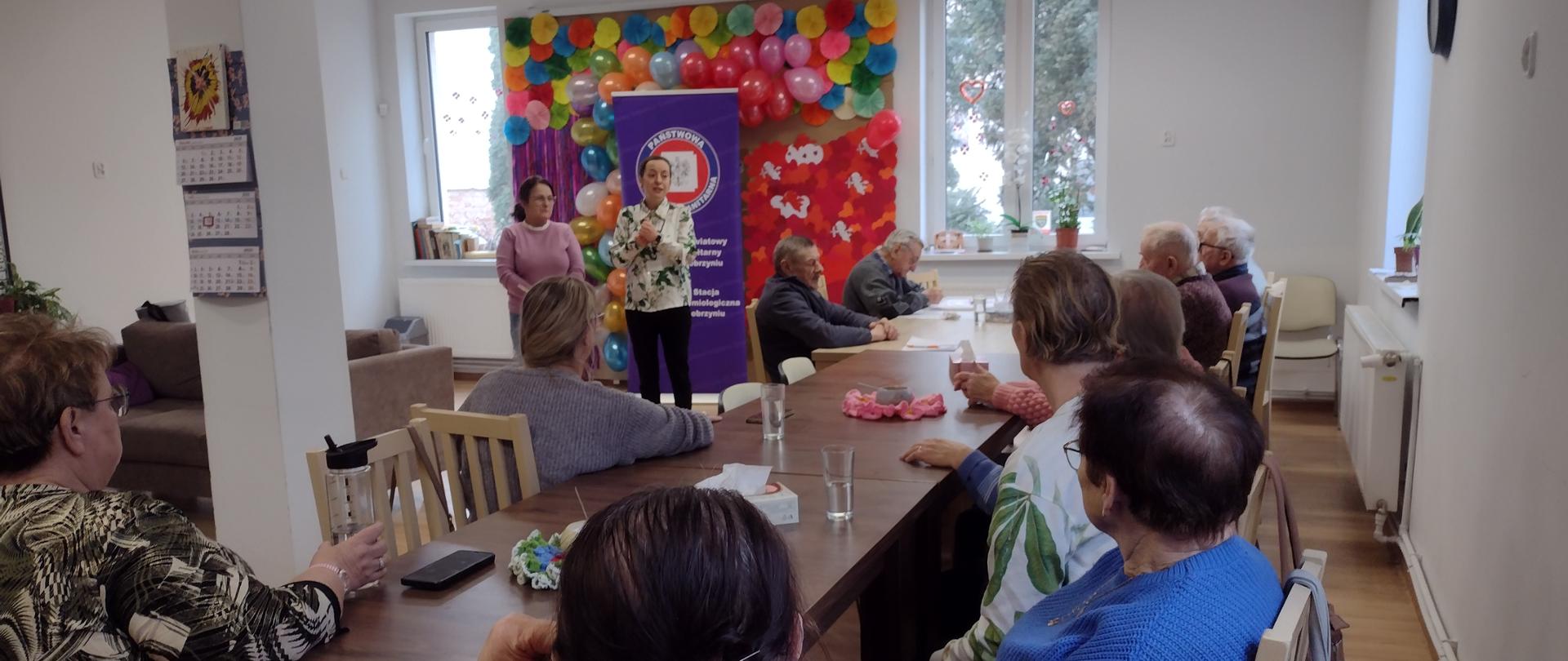 Spotkanie z pielęgniarką diabetologiczną i Seniorami z DDP Golub- Dobrzyń.