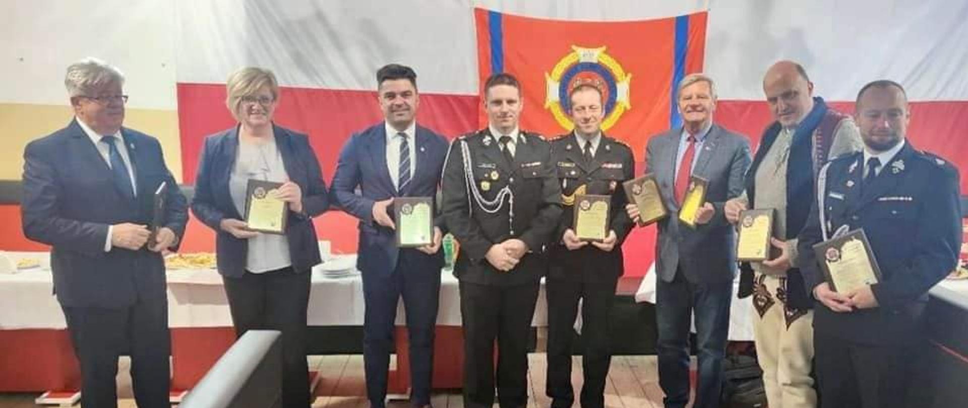 Zjazd Powiatowy OSP, podczas którego do pełnienia funkcji Prezesa Powiatowego OSP został wybrany ponownie dh. Adam Tracz