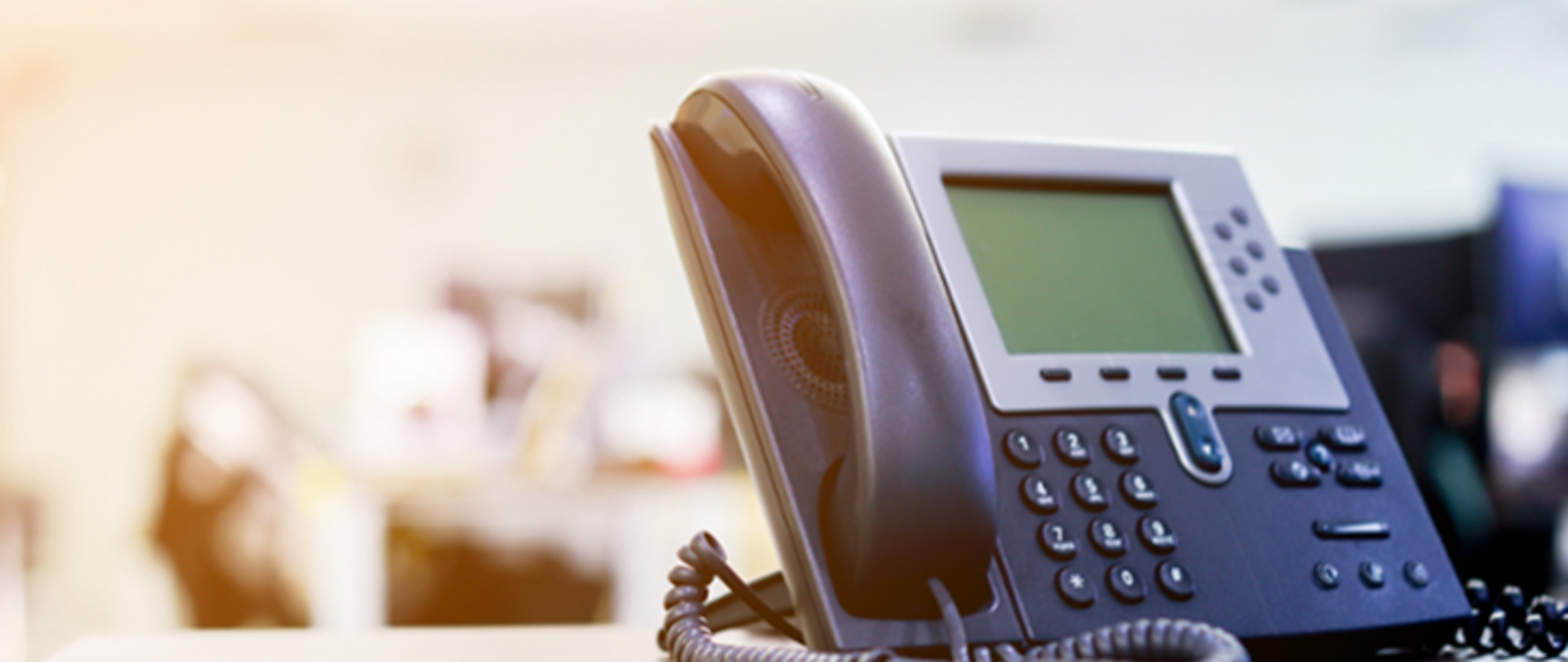 widok urządzenia -telefon stacjonarny