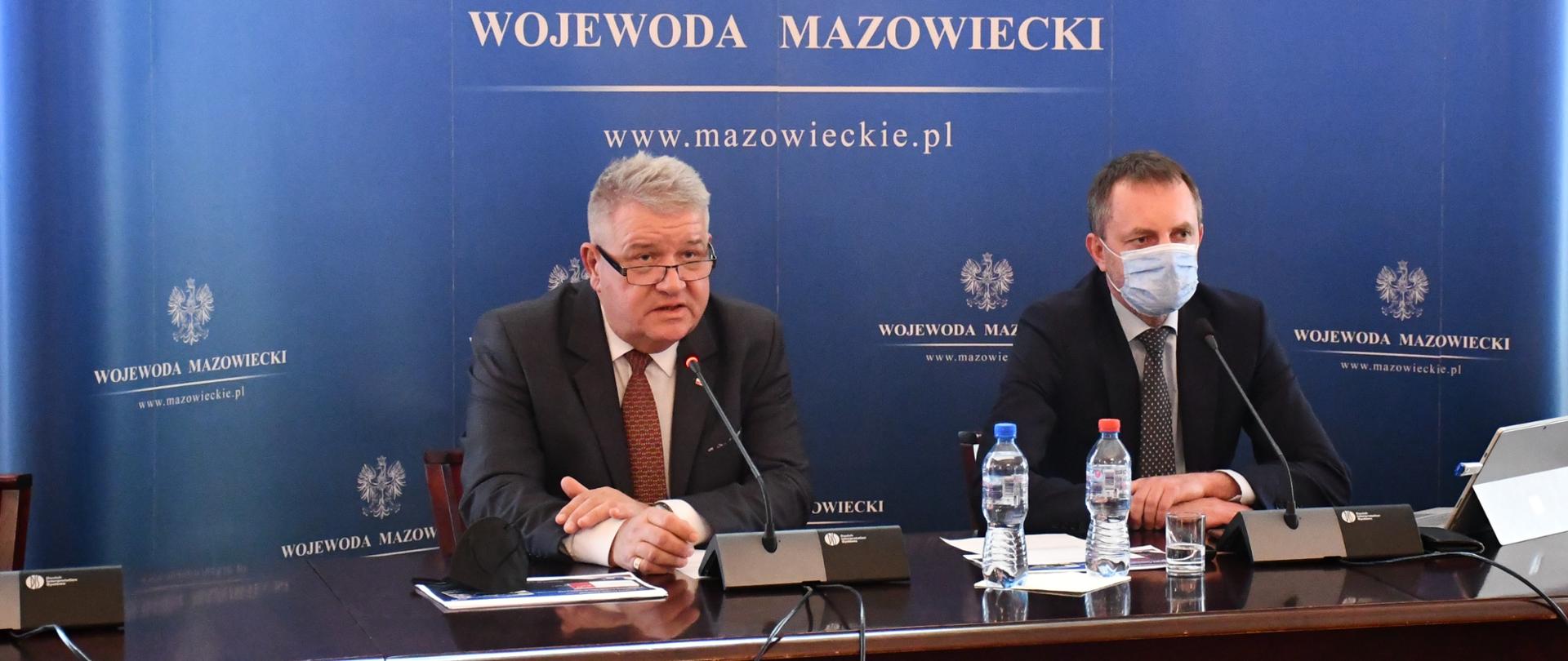 spotkanie online dla samorządów - przemówienie Sylwestra Dąbrowskiego, Wicewojewody Mazowieckiego.