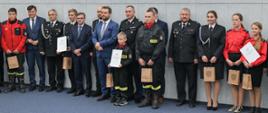 Wręczenie promes na dofinasowanie Młodzieżowych Drużyn Pożarniczych OSP