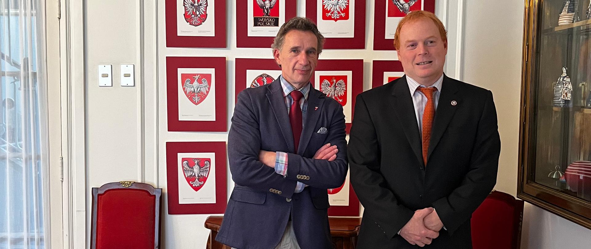 Reunión con el Presidente del Grupo Parlamentario Chile-Polonia.