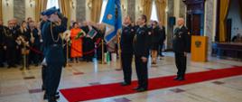 Uroczystość zdania obowiązków oraz powołanie Komendanta Miejskiego we Włocławku