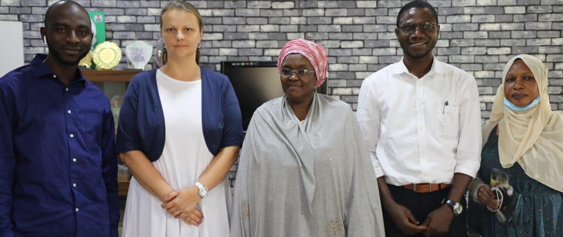 Spotkanie z Komisarz ds. opieki społecznej i rozwoju społecznego w stanie Kaduna, Panią Hajiya Hafsat Baba