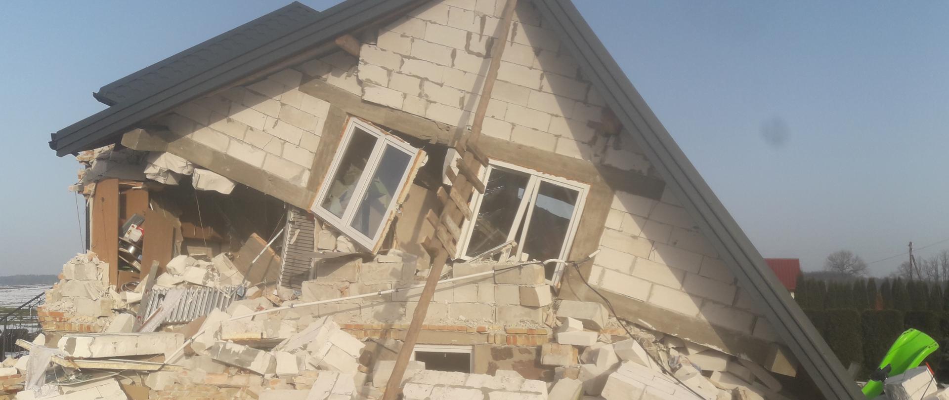 Wybuch gazu - Kruszewo Wypychy