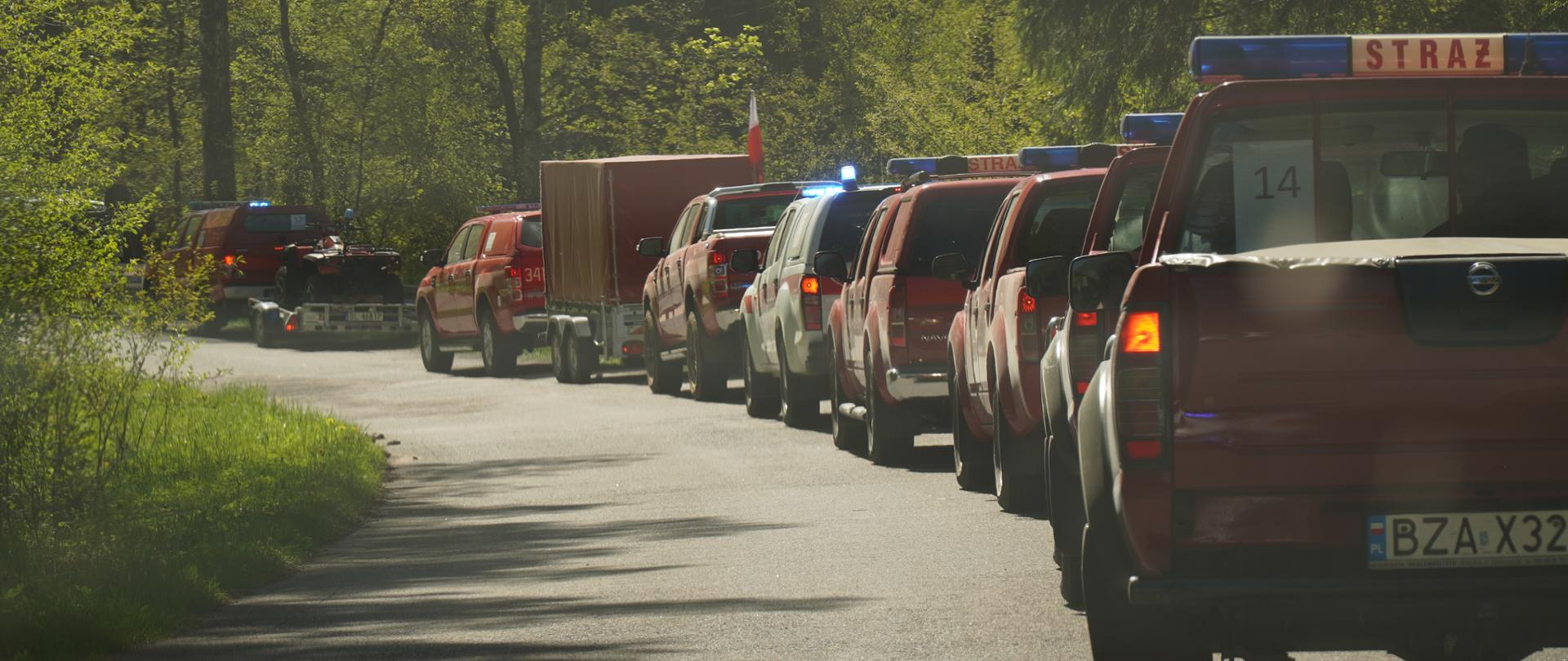 ĆWICZENIA MODUŁU GASZENIA POŻARÓW LASÓW „ŁASICA 23